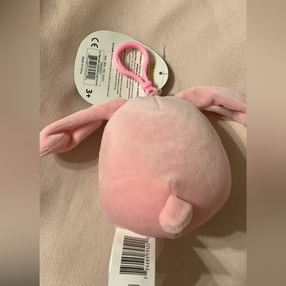 🐰 Bunny squishmallow clip on pink - Picture 3 of 3